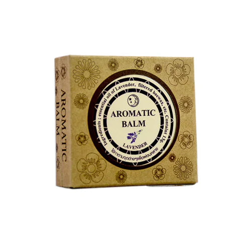 Thai Aromatic Lavender Sleep Balm with Essential Oils
