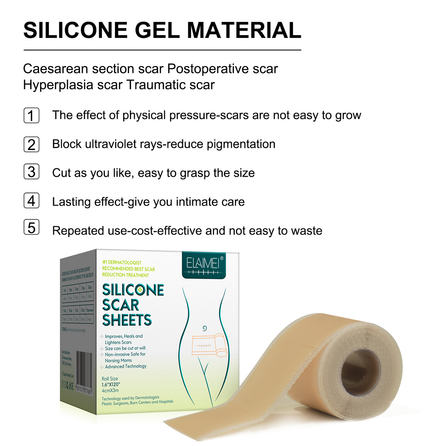 Silicone Scar Removal Patch