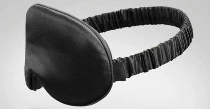 Mulberry Silk 3D Sleep Eye Mask, Skin-Friendly, Breathable, Blackout, Various Colors, 22x9cm