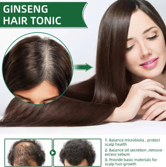 Ouhoe Ginseng Hair Growth Serum Oil with Biotin