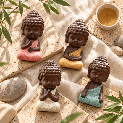 The Four Noble Truths Mindful Meditation Figurine
