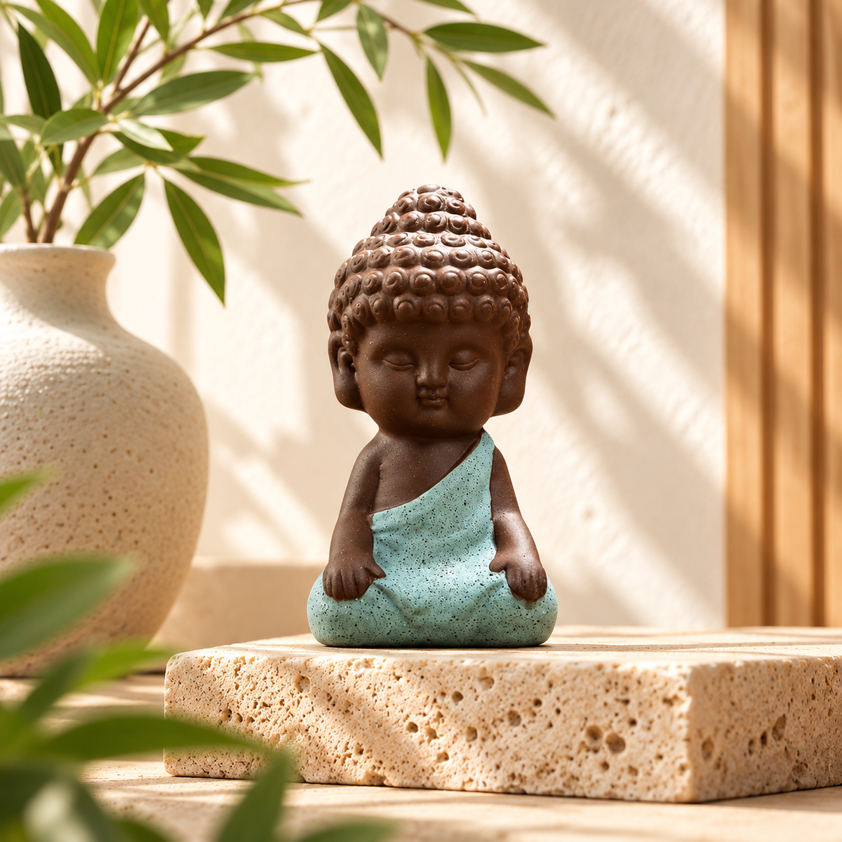 The Four Noble Truths Mindful Meditation Figurine