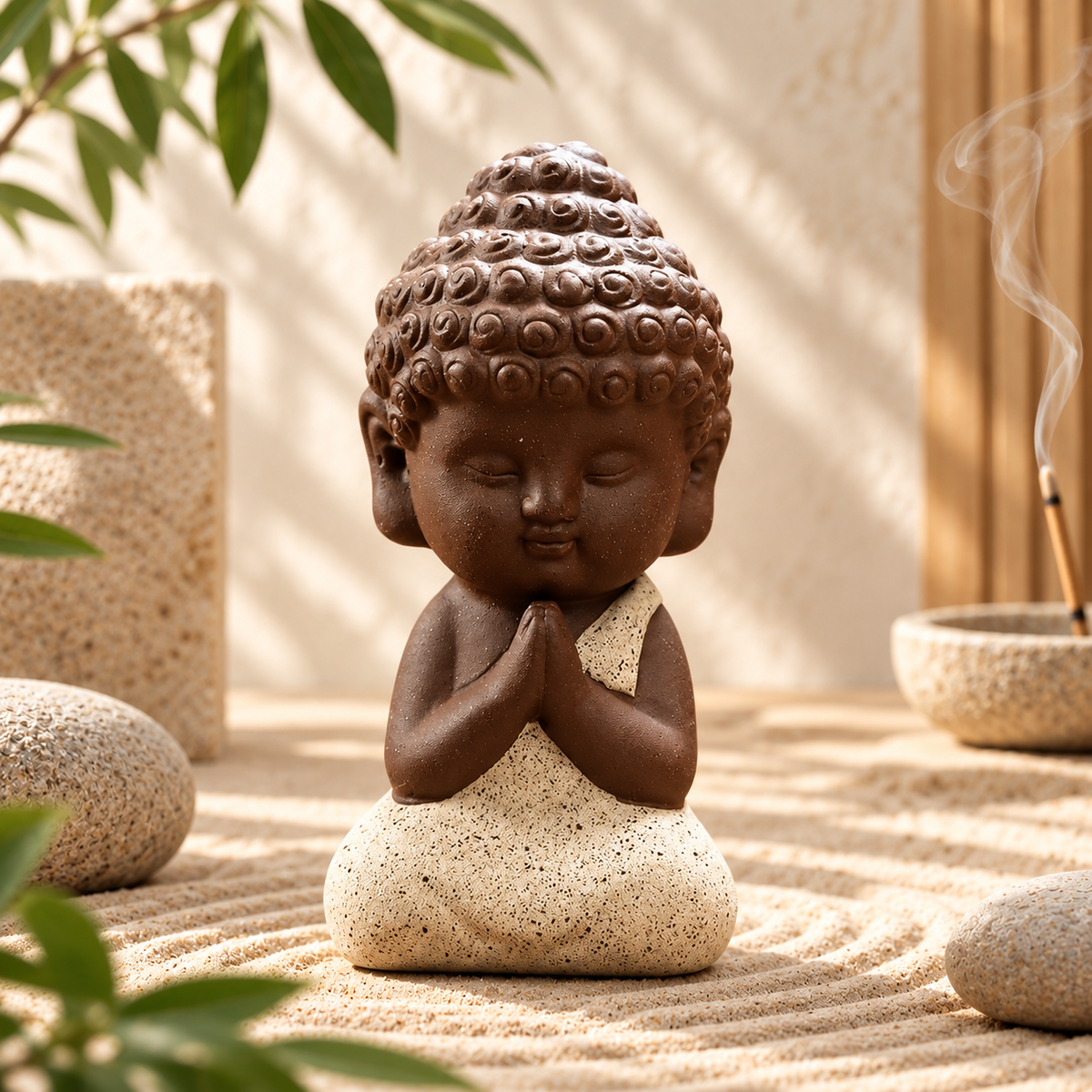 The Four Noble Truths Mindful Meditation Figurine