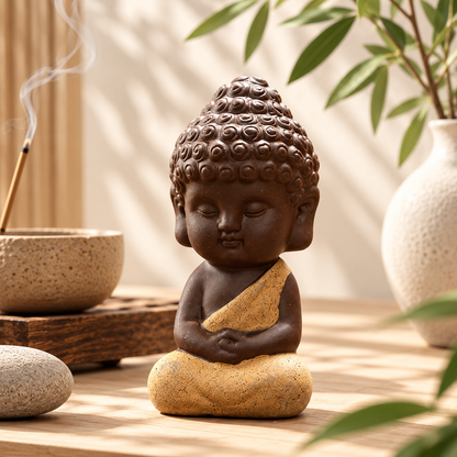 The Four Noble Truths Mindful Meditation Figurine