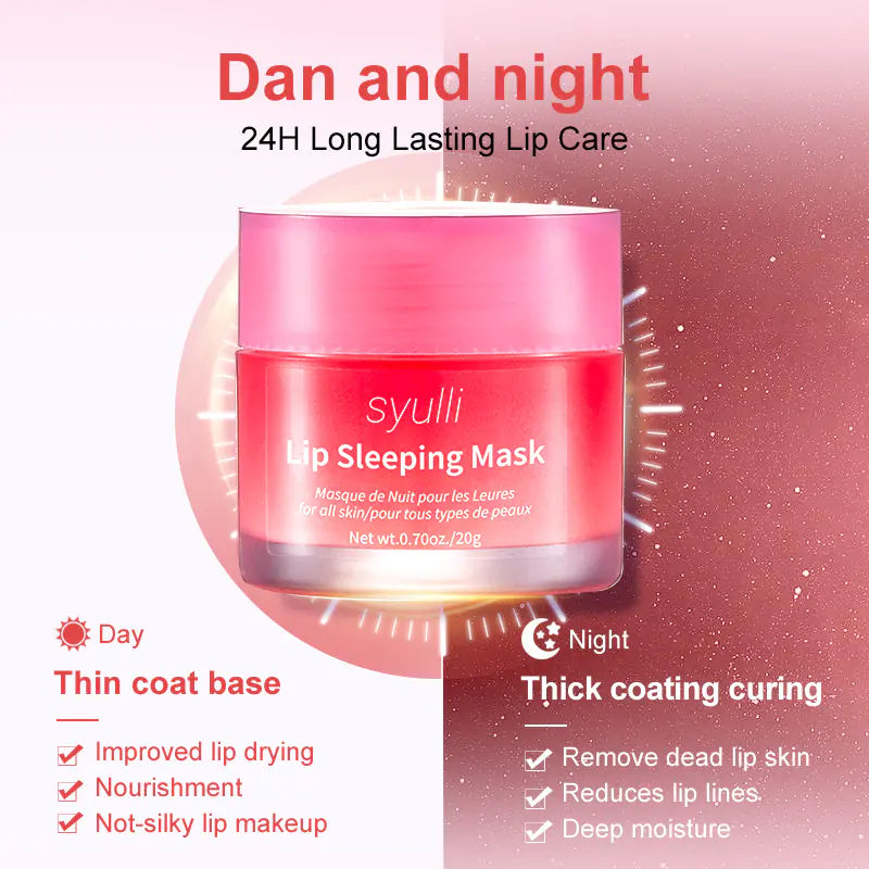 Korean Sleep Lip Mask for Moisturizing and Repairing