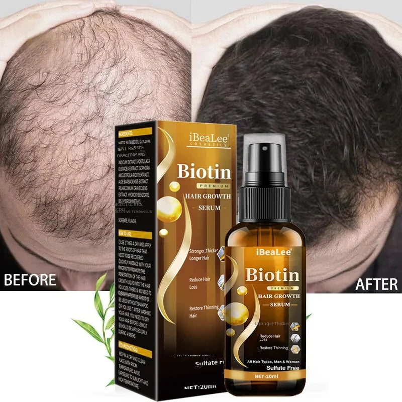 iBeaLee Hair Care Serum for Nourished and Thick Hair