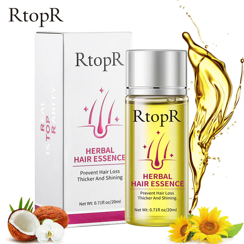 RtopR Herbal Hair Oil for Hair Growth and Nourishment