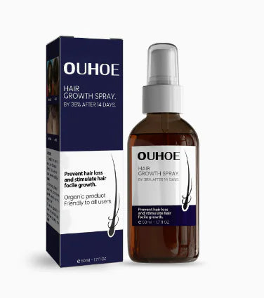 Hair Growth Spray Moisturizes Damaged Hair