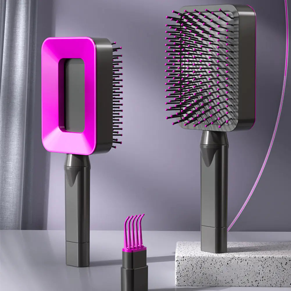 Air Cushion Hair Cleaning Comb for Long Hair