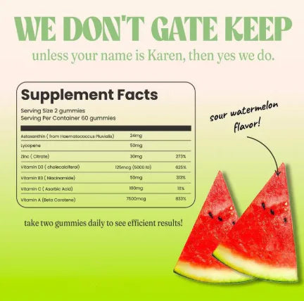 Sun Kissed Tanning Gummies