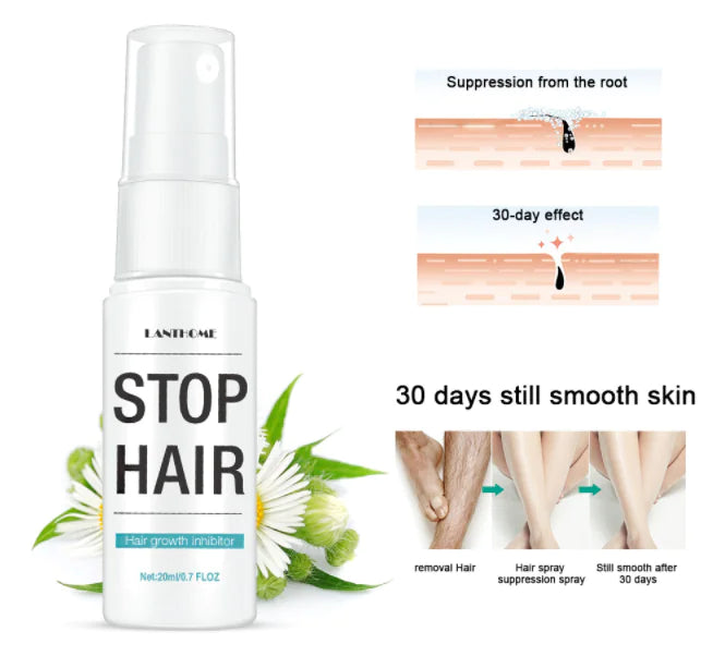 Hair Inhibiting Spray for Hair Control