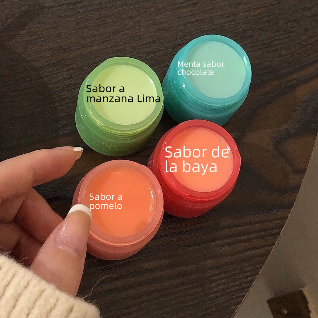 Korean Sleep Lip Mask Travel Set - Hydrating Balm (4 Pack)